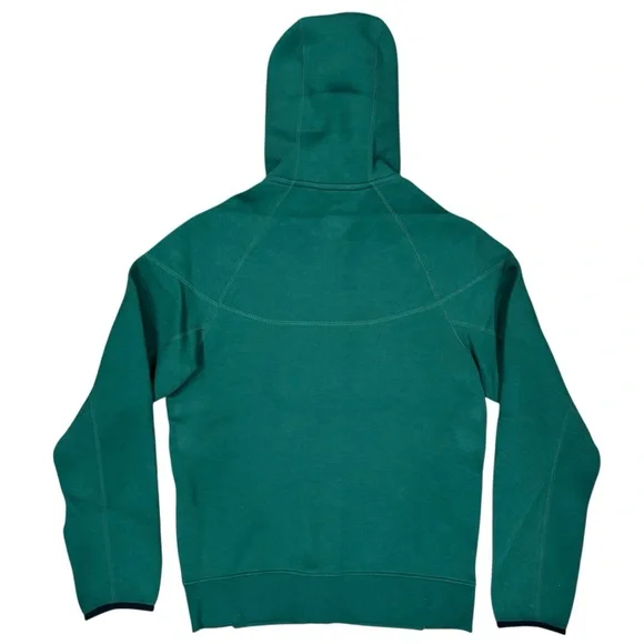 Nike Tech Fleece Windrunner Gorge Green Ful Zip Hoodie Jacket - Picture 4 of 4